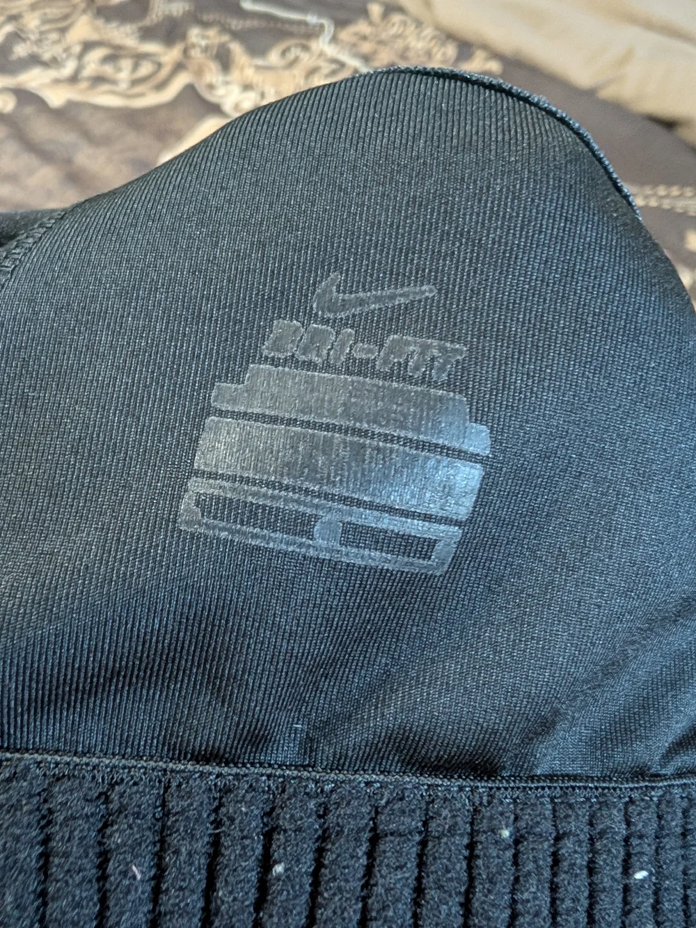 Nike Black Racerback Medium-Support Sports Bra